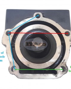 Boat Motor 6L5-11111-00-1S 94 Cylinder Head Cover for Yamaha Outboard 3HP Malta M 2stroke Boats Engine