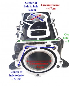 Boat Motor Cylinder Crankcase Case 369B01100 2 1 0 369 for Tohatsu Nissan Outboard M NS 5HP 4HP 2-stroke Engine
