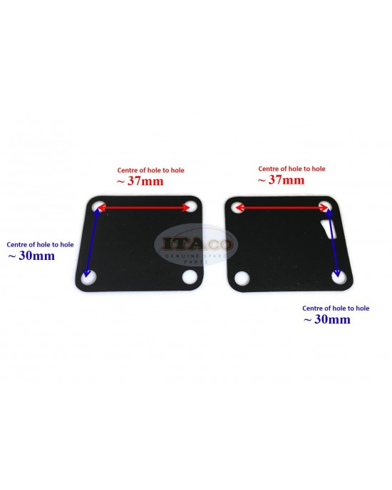 Boat Motor Diaphragm Fuel Pump Gasket 3C8-04018 27-855569 3C8-04005 350 8537312 For Tohatsu Nissan Mercury Mercruiser Outboard 9.9HP - 18HP 2-stroke Engine Boat Motor Diaphragm Fuel Pump Gasket 3C8-04018 27-855569 3C8-04005 350 8537312 For Tohatsu Nissan Mercury Mercruiser Outboard 9.9HP - 18HP 2-stroke Engine