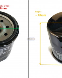Boat Motor Oil Filter 3FV-13440-00 10 20 30 For Yamaha Outboard F9.9-F100 Engine