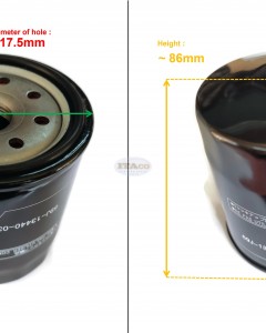 Boat Motor Oil Filter 69J-13440-01 02 03 04 For Yamaha Outboard F150-F250 Watercraft Jet-ski Engine