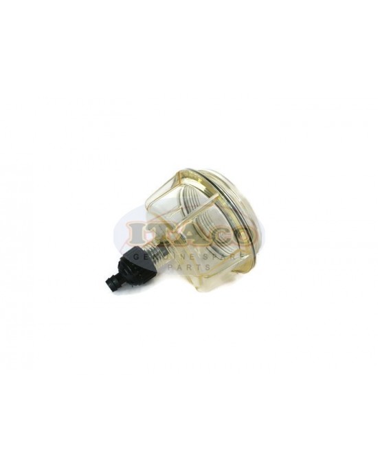 Boat Motor Clear Fuel Filter Bowl & Drain Bowl & Drain Valve Assembly Racor Style Sierra 18-7922 Suits Fuel Filter Water Separator Johnson Evinrude OMC Boat Marine Outboard Suzuki 99105-20004 Engine