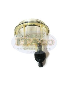 Boat Motor CLEAR BOWL & DRAIN ONLY - Suits Fuel Filter Water Separator Mercury Mercruiser Quicksilver Johnson OMC Boat/Marine/Outboard