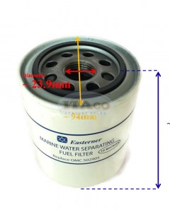 Boat Motor Water Separating Marine Fuel Filter for Mercury Mercruiser Quicksilver Mariner 35-60494-1 & 35-807172 Johnson Outboard OMC 502905 Sierra 18-7846 Engine