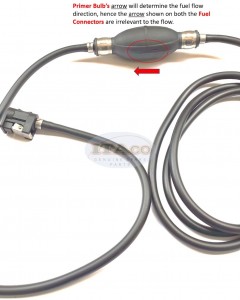Boat Motor Fuel Line Hose Assy Connectors 61J-24306 00 F15-09000000 6MM Yamaha Parsun Outboard 6hp-90hp 2/4-stroke