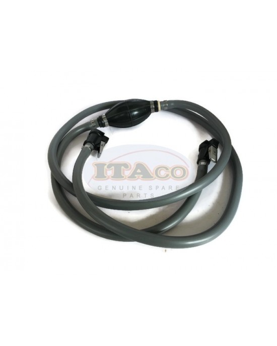 Boat Motor Fuel Line Hose Assy For Mercury Mercruiser Quicksilver Seachoice Outboard 21391 5/16" For Fittings Bulb 7FT Engine