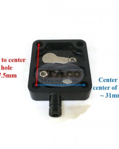 Boat Motor OEM Original Genuine 3C8-04002 3G2-04002 350 8537291 Fuel Pump Body Housing for Tohatsu Nissan Mercury Mercruiser Quicksilver Outboard M NS 9.9HP 15HP 18HP 40HP 50HP Made in Japan Engine