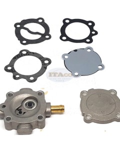 Boat Motor Fuel Pump Assy Set w/ Diaphragm 15100-93912 15100-93911 15100-93910 For Suzuki Outboard DT 9.9HP 15HP DT15 2-stroke Engine