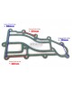 Boat Exhaust Cover Gasket 14151-93912 93911 93901 For Suzuki Outboard 9.9hp 15hp Motor 2-stroke Boat Exhaust Cover Gasket 14151-93912 93911 93901 For Suzuki Outboard 9.9hp 15hp Motor 2-stroke