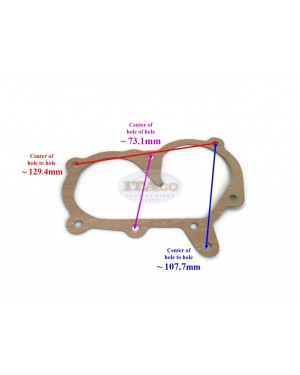 Boat Motor For Intake Manifold Gasket Mercury Mercruiser Outboard 9.9HP-18HP 27-8036633 2 stroke Engine