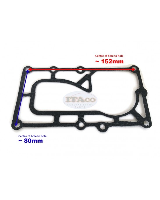 Boat Motor Upper Casing Gasket 369-61012 16115 27-16115 T5-00000003 For Tohatsu Nissan Mercury Quicksilver Outboard 4HP 5HP 2-stroke Engine Boat Motor Upper Casing Gasket 369-61012 16115 27-16115 T5-00000003 For Tohatsu Nissan Mercury Quicksilver Outboard 4HP 5HP 2-stroke Engine