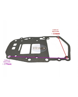 Boat Motor Drive Shaft Housing Gasket 52113-96330 96331 Suzuki Outboard DT 20HP 25HP 30HP 2-stroke Engine
