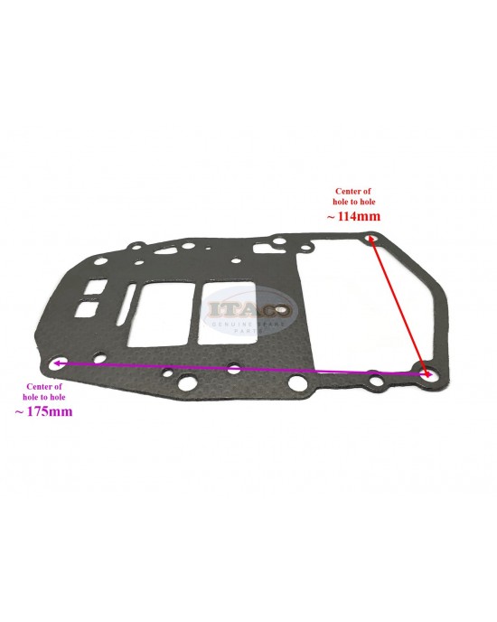 Boat Motor Drive Shaft Housing Gasket 52113-96330 96331 Suzuki Outboard DT 20HP 25HP 30HP 2-stroke Engine Boat Motor Drive Shaft Housing Gasket 52113-96330 96331 Suzuki Outboard DT 20HP 25HP 30HP 2-stroke Engine