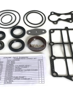 Boat Motor 66T-W0001-01 02 0 Powerhead Gasket & Seal kit For Yamaha 40HP Parsun Outboard 2 stroke Engine