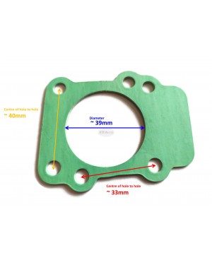 Boat Motor 682-44315-00 A0 TE15-04000007 Gasket Water Pump for Yamaha Outboard 2-Stroke 9.9HP 15HP 4T F8 F9.9 FT9.9 Engine