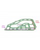 Boat Motor 689-41112-A0 00 Gasket Exhaust Inner Cover For Yamaha Outboard Motor 25-30HP 2cylce 2 stroke Engine Boat Motor 689-41112-A0 00 Gasket Exhaust Inner Cover For Yamaha Outboard Motor 25-30HP 2cylce 2 stroke Engine