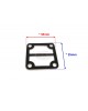 Boat Motor 6E0-24435-00 27-91749M Fuel Pump Gasket for Yamaha Mercury Mariner Seapro Outboard 2-Stroke 4HP 5HP 4A 5C Engine Boat Motor 6E0-24435-00 27-91749M Fuel Pump Gasket for Yamaha Mercury Mariner Seapro Outboard 2-Stroke 4HP 5HP 4A 5C Engine