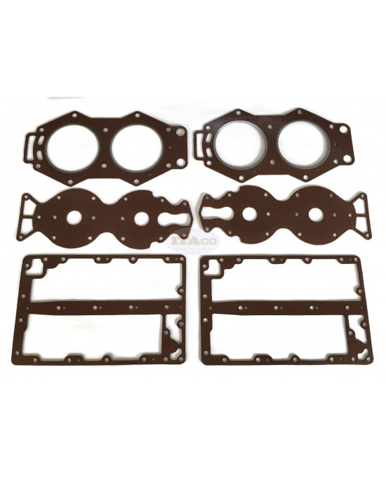 Boat Motor 6E5-W0001-02 01 0 Power Head Gasket Kit For Yamaha Outboard 100HP 115HP 130HP 2 stroke Engine