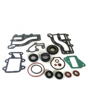 Boat Motor 6E7-W0001-01 02 0 Powerhead Gasket & Seal kit For Yamaha Outboard 9.9HP 15HP 2 stroke Engine