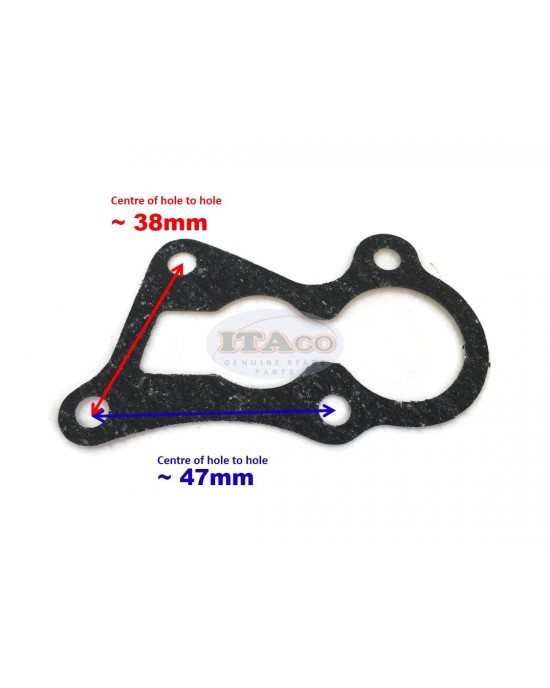 Boat Motor 6E9-12414-01 A0 A1 Gasket Cover, Joint Couvercle for Yamaha Outboard C40 40HP 2 stroke Engine