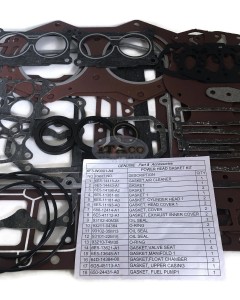 Boat Motor Power Head Gasket Set Kit 6F3-W0001-A4 6F3-W0001-A5 A0 6F3-W0001-00 01 02 for Yamaha Outboard V4 115HP 130HP Marine 2-stroke Engine