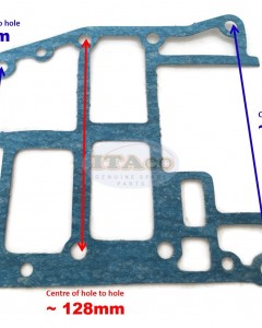 Boat Motor Upper Casing Gasket 6F5-45113-A0 00 T36-00000007 For Yamaha Parsun Outboard T 36-40HP C40 2-stroke