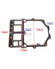 Boat Motor 6G5-45113-00 A1 Upper Casing Gasket for Yamaha Outboard 2-Stroke 150HP 200HP 225HP Engine