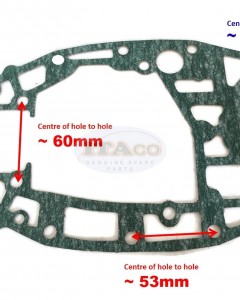 Boat Motor 6H4-45114-00 Upper Casing Gasket for Yamaha Outboard 3 Cyl 25HP 40HP 50HP Engine
