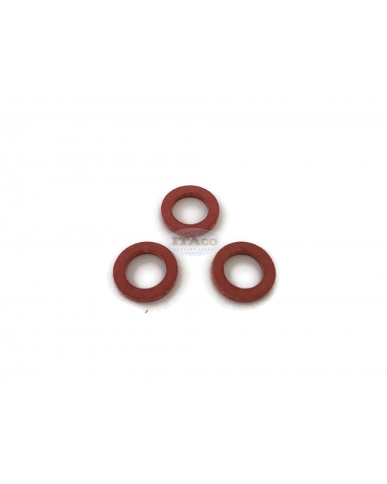 3x Boat Motor Fribe Washer Gasket 90430-08020 Gasket Seals replaces Yamaha Parsun Nissan Tohatsu Outboard 2/4-stroke Engine