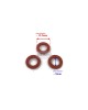 3 pcs Boat Motor Washer 332-60006-0 Fribe Seals Seal For Tohatsu Nissan Outboard M NS F 2.5 - 120HP 2/4-stroke