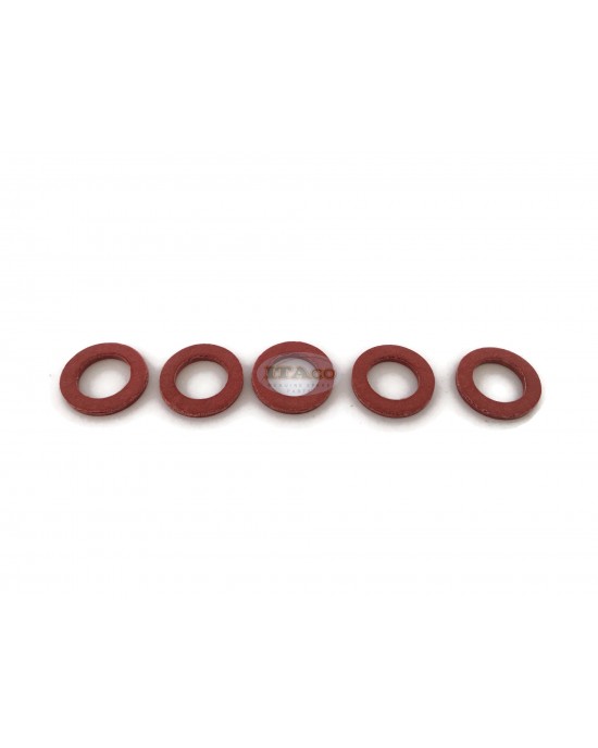 5x Boat Motor Washer 90430-08003 Seal Seals Gasket for Yamaha Parsun Outboard F 2.5HP - 30HP small 2/4 stroke Engine