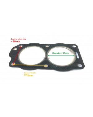 Boat Motor Cylinder Head Gasket 338222 0338222 778195 0778195 879004 for Johnson Evinrude OMC BRP Outboard 9.9 - 15HP 2-stroke 1993-2006