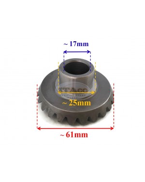 Boat Motor Reverse Rev Bevel Gear 362-64030-0 M 43 803741 replace Tohatsu Nissan Mercury Mercruiser Outboard 9.9HP 15HP 18HP 24T 2/4 stroke Marine Engine