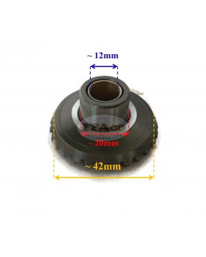 Boat Motor Forward Bevel Gear 369-64010 43 812944 for Tohatsu Nissan Mercury Parsun Outboard 2HP-5HP 2/4 stroke Engine