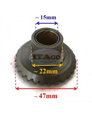 Boat Motor T5-03000600 Reverse Rev Gear for Parsun Outboard 2-Stroke T4 T5 T5.8 5.8HP Boat Motor Engine