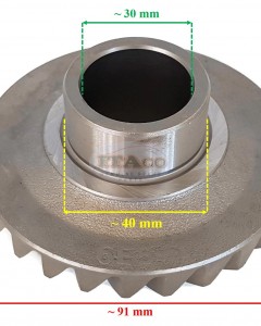 Boat Motor 6E5-45571-01 00 Reverse Rev Gear for Yamaha Outboard C S P B 100HP - 140HP 26T Boats Engine