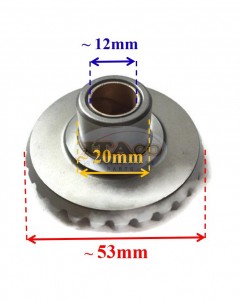 Boat Motor F8-04000003 Pinion Forward Reverse Gear for Parsun HDX Makara F8 9.8 T6 T8 T9.8 2/4-stroke Marine Engine
