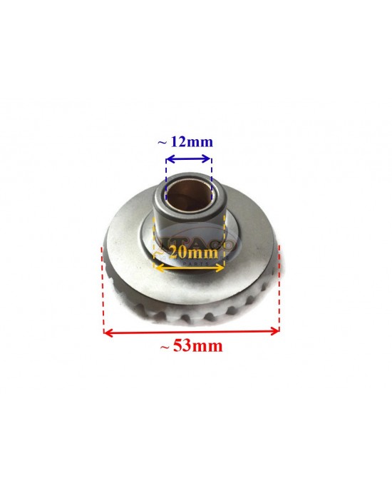 Boat Motor F8-04000003 Pinion Forward Reverse Gear for Parsun HDX Makara F8 9.8 T6 T8 T9.8 2/4-stroke Marine Engine