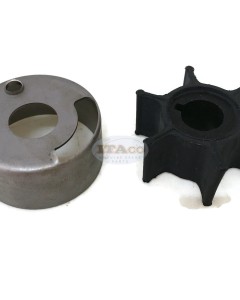 Boat Motor 6G1-44352-00 6G1-44322 Insert Cartridge + Water Pump Impeller for Yamaha Outboard 6HP 8HP 47-11590M Sierra 18-3066 2/4-stroke Engine