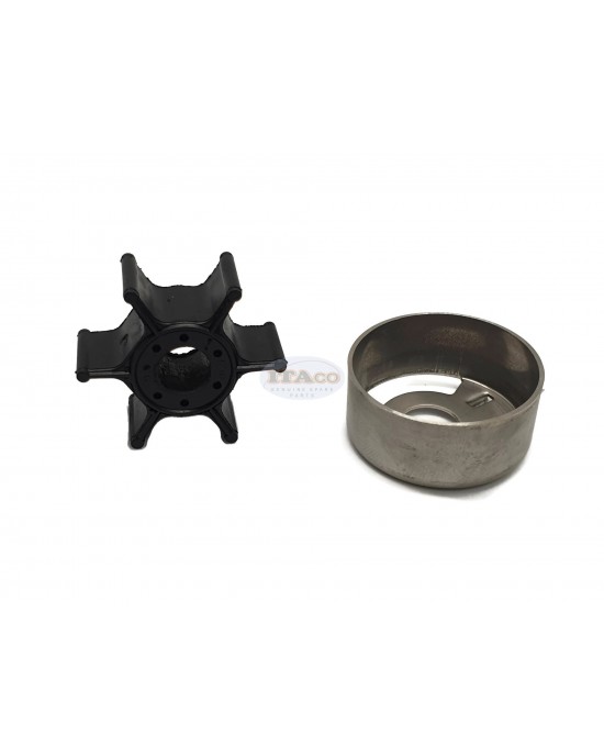 Boat Motor Insert Cartridge 6L5-44322-00 + Water Pump Impeller 6L5-44352-00 for Yamaha Outboard F 2HP 2.5HP 3HP M 2/4 stroke Engine Boat Motor Insert Cartridge 6L5-44322-00 + Water Pump Impeller 6L5-44352-00 for Yamaha Outboard F 2HP 2.5HP 3HP M 2/4 stroke Engine