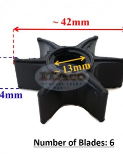 Boat Motor Water Pump Impeller 309-65021 0 M 47-95289 95289 for Tohatsu Nissan Mercury Quicksilver Outboard 2.5HP 3.5HP 2/4 stroke Engine
