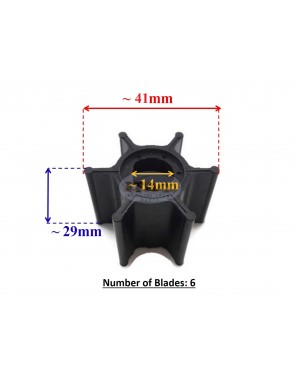 Boat Motor Water Pump Impeller 19210-ZV4-013 19210-ZV4-010 For Honda Marine Outboard DF 9.9HP 15HP A Sierra 18-3246 Engine