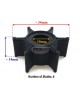 Boat Motor Water Pump Impeller Parts for Tohatsu Nissan 369-65021-1 0 M Mercury Mariner 47-16154-3 Sierra 18-3098 4HP 5HP 6HP Outboard Motor 2/4 stroke Boat Engine Boat Motor Water Pump Impeller Parts for Tohatsu Nissan 369-65021-1 0 M Mercury Mariner 47-16154-3 Sierra 18-3098 4HP 5HP 6HP Outboard Motor 2/4 stroke Boat Engine