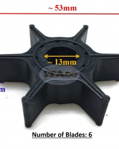 Made in Japan 63V-44352-01 Outboard motors Sierra 18-3040 Water Pump Impeller Yamaha Outboard 9.9HP 15 HP boat