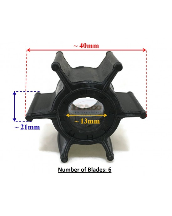 Boat Motor 682-44352-03 00 Water Pump Impeller for Yamaha Mercury Outboard F9 9.9HP 15HP 47-96619M 47-84027M T 18-3074 Engine Boat Motor 682-44352-03 00 Water Pump Impeller for Yamaha Mercury Outboard F9 9.9HP 15HP 47-96619M 47-84027M T 18-3074 Engine