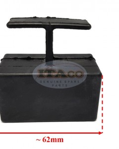 Boat Motor 65W-44555-10 Rubber Mount Damper Lower side for Yamaha Outboard F 20HP - 45HP 4 stroke Engine