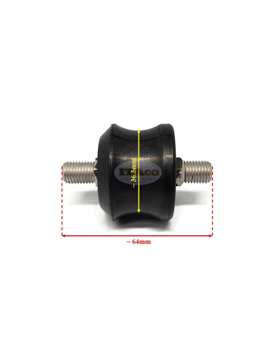 Boat Motor 664-44514-00-94 5B T20-00000100 Absorber Assy Mount Rubber Upper for Yamaha Parsun Powertec Outboard 20HP 25HP 30HP 2-stroke Engine Boat Motor 664-44514-00-94 5B T20-00000100 Absorber Assy Mount Rubber Upper for Yamaha Parsun Powertec Outboard 20HP 25HP 30HP 2-stroke Engine