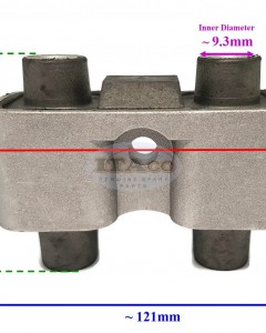 Boat Motor T40-02020000 Absorber Mount Damper Rubber 66T-44514-00-4D for Yamaha Parsun Outboard T 40HP F25 T40 E 40HP X Engine