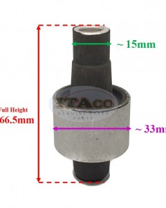 Boat Motor T36-02010100 Absorber Mount Damper Rubber Parsun Makara Outboard T 40HP 2-stroke Boats Engine