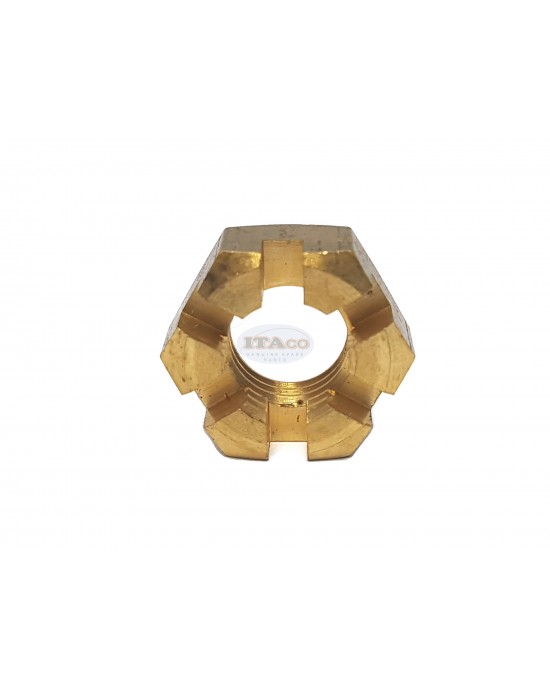 Boat Motor Propeller Prop Nut 346-64121-5 11-161471 161471 for Tohatsu Nissan Mercury Outboard 9.9HP - 30HP Engine Boat Motor Propeller Prop Nut 346-64121-5 11-161471 161471 for Tohatsu Nissan Mercury Outboard 9.9HP - 30HP Engine